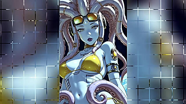 Gol Busty Alien Fantasy Animation V2