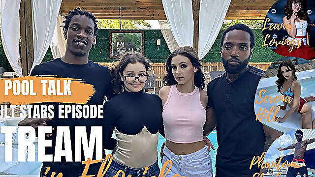 Mrflourish Podcast - Pool Talk Featuring Leana Lovings, Serena Hill And Phantom Strokes
