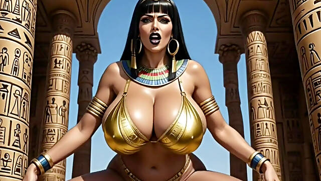 Gol Cleopatra Fantasy Dance Tease Gooning