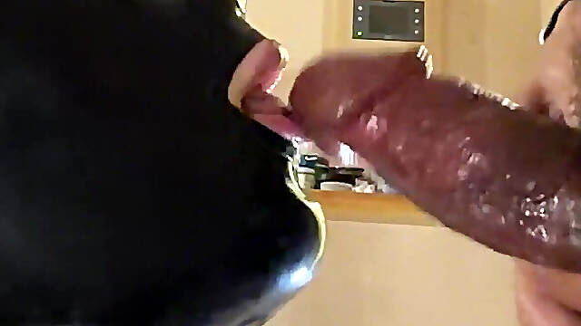 Kinky Slavedoll R Vol.019: A Rubber-Masked Woman Suspended By An Anal Hook Drools And Gives A Blowjo