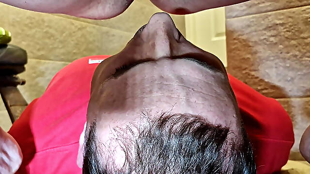 Piss In Mouth And Pussy Cleanup - Toilet Slave