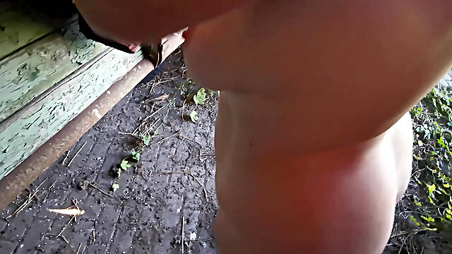 Vagina And Breasts Beat In The Stable