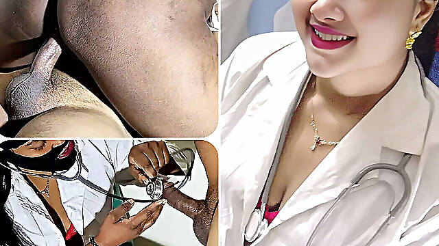 Desi Lady Doctor Teaching Patient Hard Sex